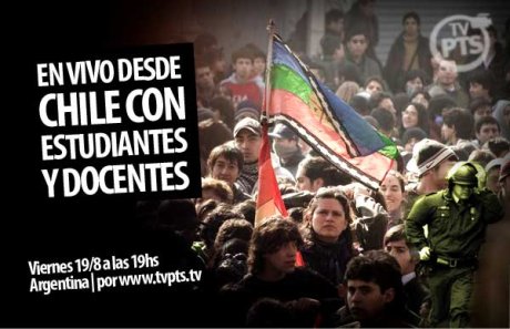 Los estudiantes chilenos toman las calles | tvpts.tv