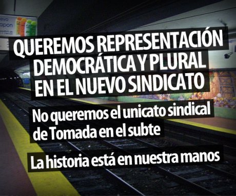 Subte: dos modelos sindicales se enfrentan